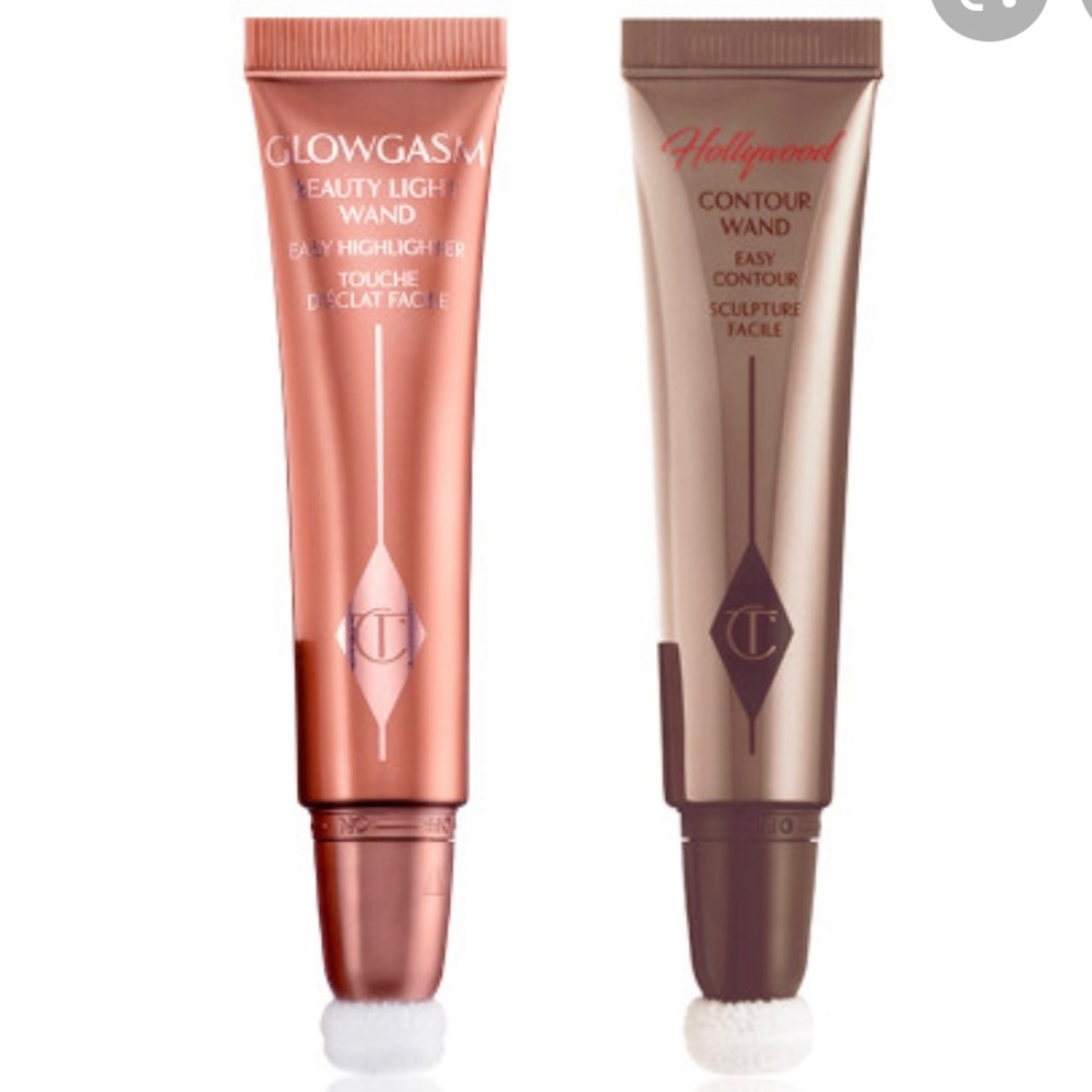 THE HOLLYWOOD CONTOUR DUO CONTOUR & HIGHLIGHTER KIT in MEDIUM TO DARK & PINKGASM